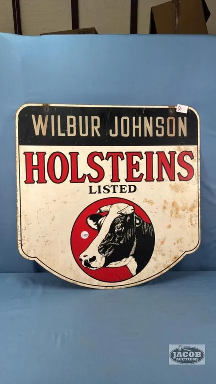 METAL HOLSTEIN SIGN