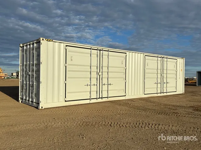 2026 40 ft High Cube Multi-Door Storage Container