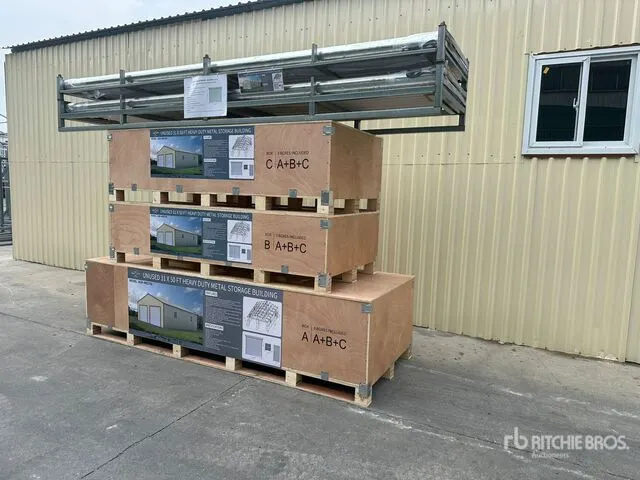 2026 AGR-MS3150 Metal Storage Building (Unused)