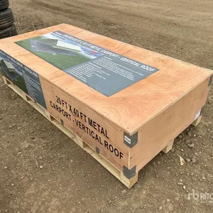 2026 AGR-MC2040 20 ft x 40 ft Steel Carport (Unused)