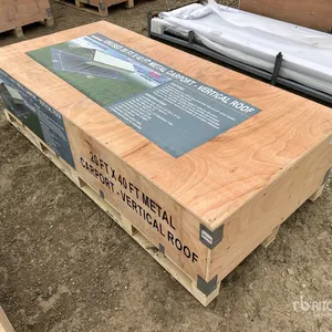 2026 AGR-MC2040 20 ft x 40 ft Steel Carport (Unused)