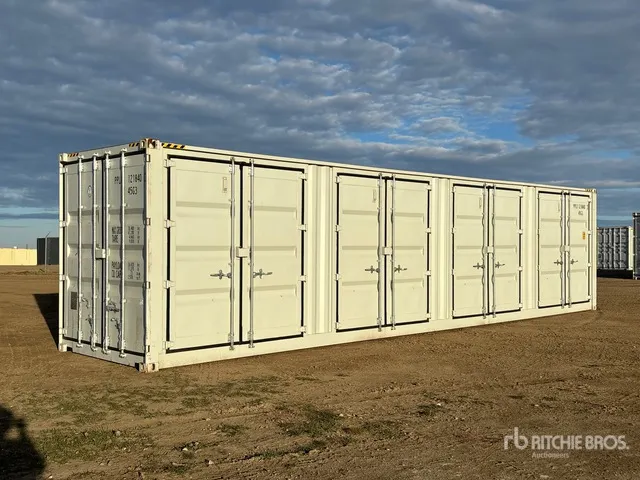 2026 40 ft High Cube Multi-Door Storage Container
