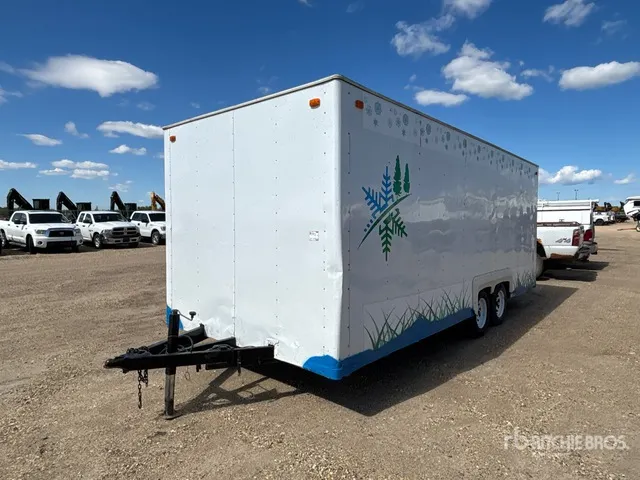 2003 Ubilt 20 ft T/A Enclosed Trailer