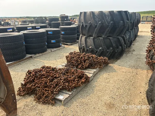 Quantity of (4) 35.5LB32 Dual Tires - Fits Tigercat 632
