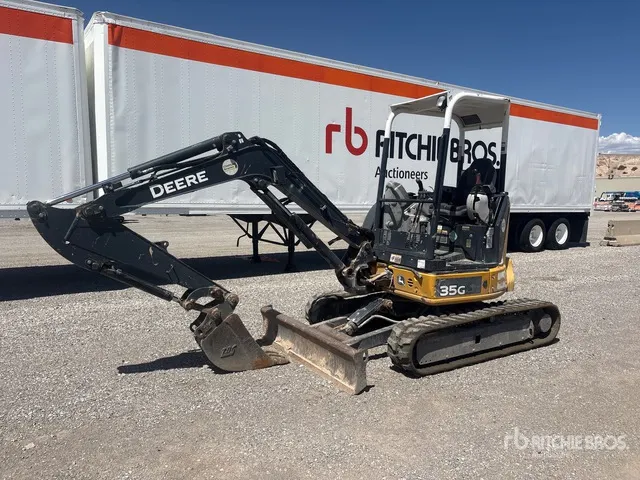 2019 John Deere 35G Mini Excavator