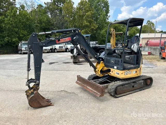 2014 John Deere 27D Mini Excavator