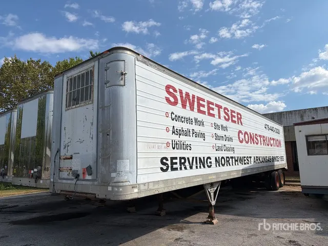 2016 Great Dane 48 ft x 102 in T/A Van Trailer