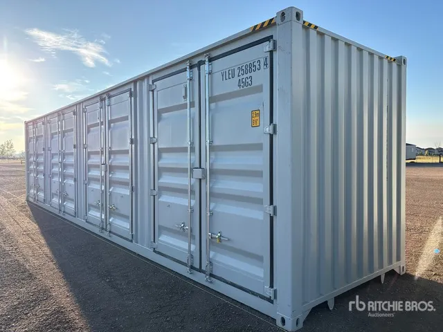 2026 40 ft High Cube Multi-Door Storage Container (Unused)