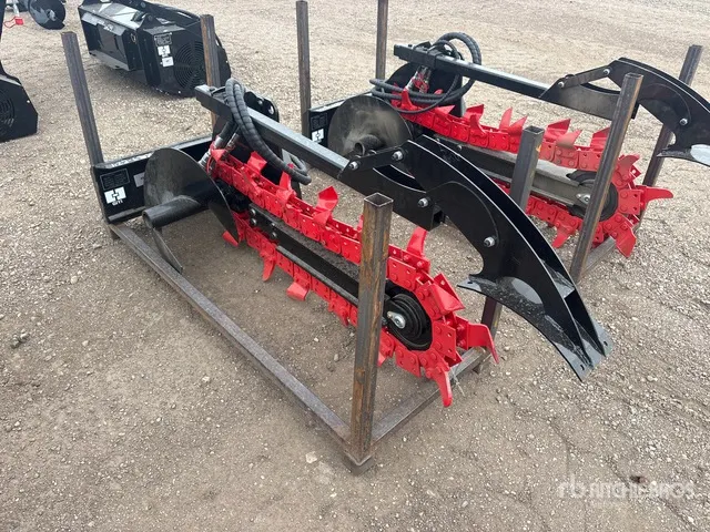 2026 GIYI X380 24 in Mini Skid Steer Trencher (Unused)