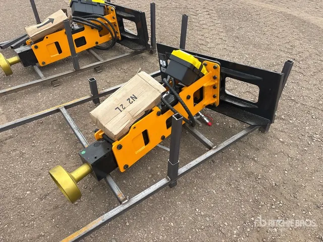 2026 GIYI GY-D680 56 in Skid Steer Post Driver (Unused)
