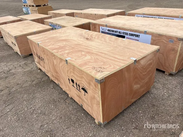 2026 SKLP SK-SC40 20 ft x 40 ft Carport (Unused)