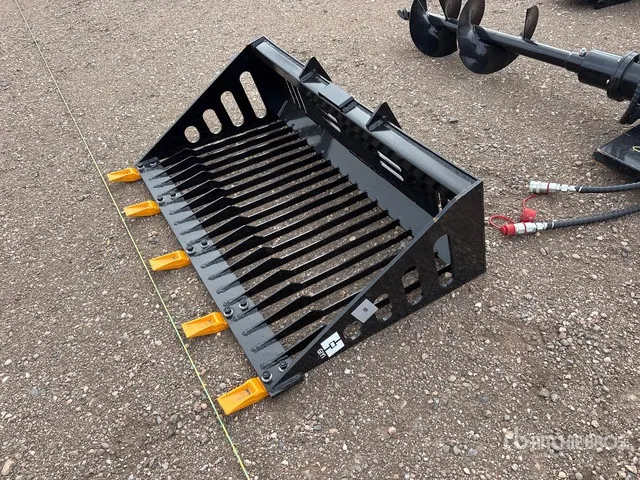 2026 GIYI GY-RB44 43 in Rock Mini Skid Steer Bucket (Unused)