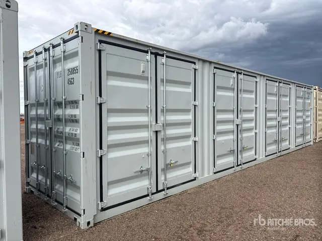 2026 40 ft High Cube Multi-Door Storage Container