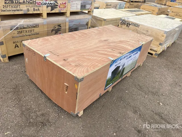 2026 SKLP SK-ZP20 20 ft x 30 ft All-Steel Carport (Unused)