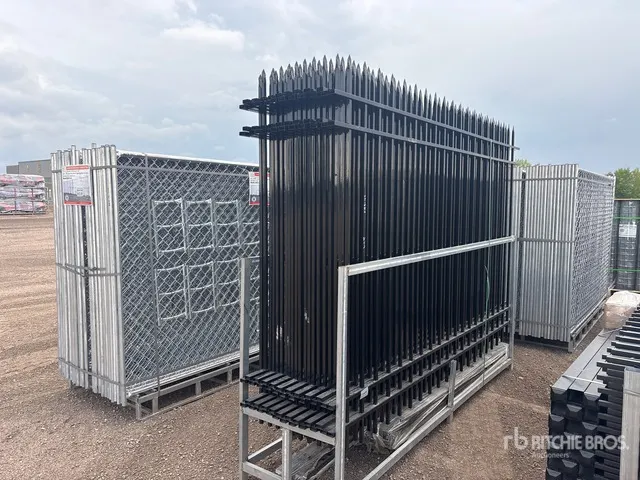 2026 SKLP SK-N20 9 ft 10 in x 6 ft 6 in Powder Coated 10 Ft x 7 Ft Fencing (Unused)