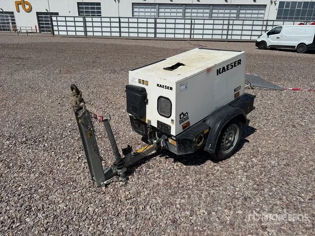 2015 Kaeser M20 Mobile Compresseur A Air Air Compressor