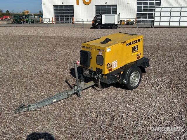 2016 Kaeser M20 Mobile Compresseur A Air Air Compressor