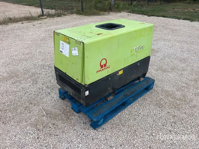 2017 Pramac P12000TZEDI Containerized Groupe Electrogene Generator Set