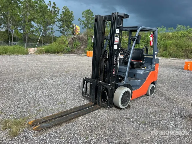 2023 Toyota 8FGCU30 5120 lb Cushion Tire Forklift