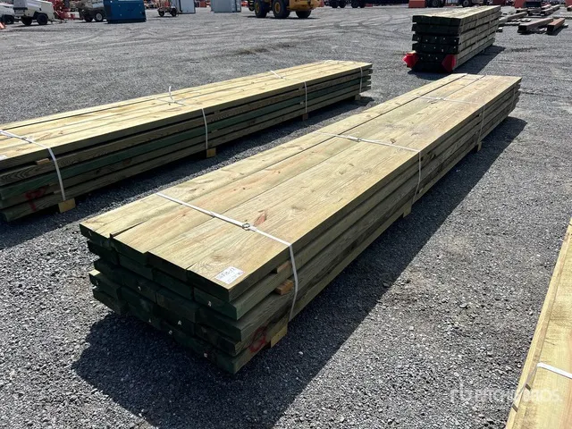 Quantity of (20) 3 in x 10 in x 20 ft Marine Grade 2.5 Lumber