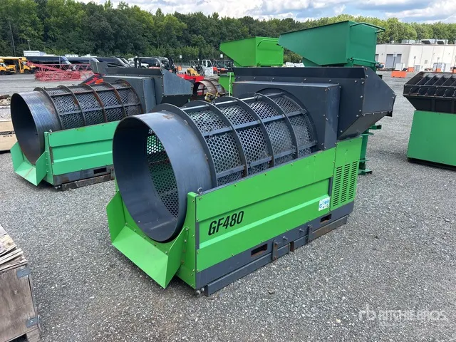 GF480 Skid Mounted Trommel Screen