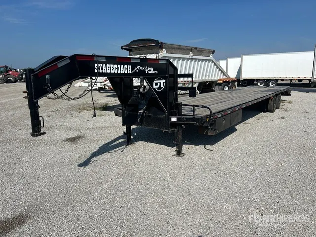 2026 Davidson 40 ft T/A Gooseneck Equipment Trailer
