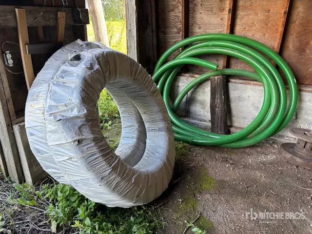 Quantity of (2) 3 in 100 ft Air Drill Hose (Unused)