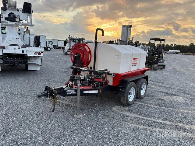 2023 Multiquip 525 gal T/A Water Tank Trailer