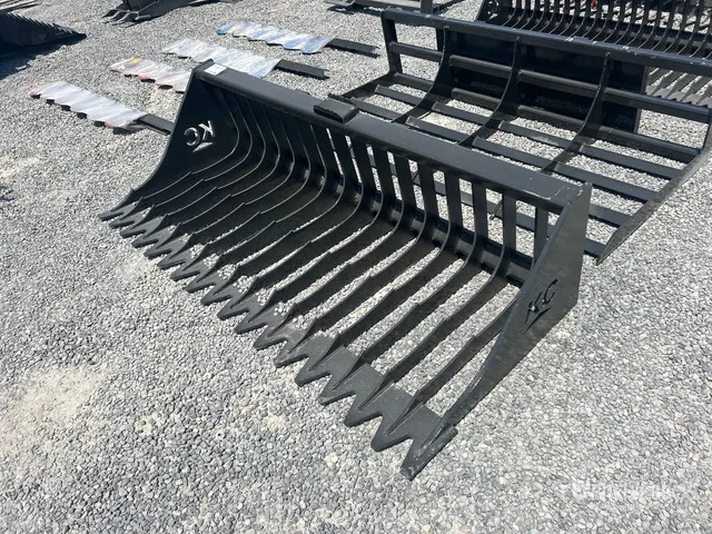 2025 Kit Containers QT-SB-L76-V3 76 in Skeleton Skid Steer Bucket (Unused)