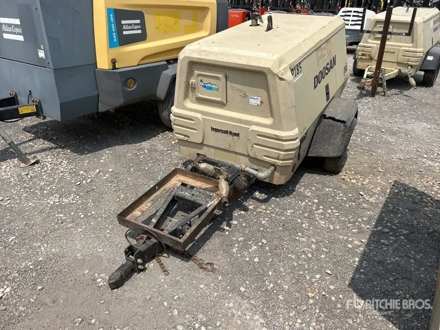 2012 Ingersoll Rand P185WJD-T4I 185 cfm Mobile Air Compressor