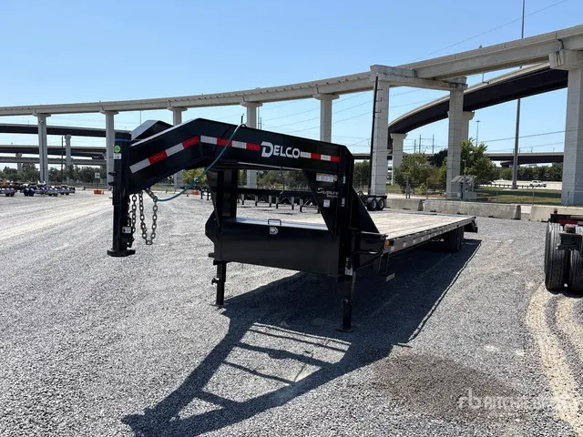 2026 Delco 40 ft T/A Gooseneck Equipment Trailer