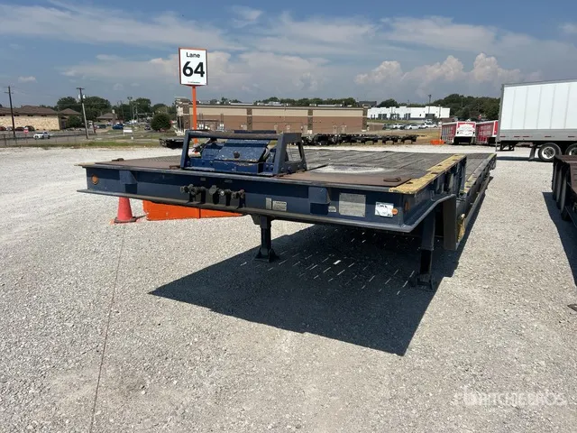 2014 Trail-Eze TE80HT 48 ft T/A Hydraulic Tail Trailer (Inoperable)