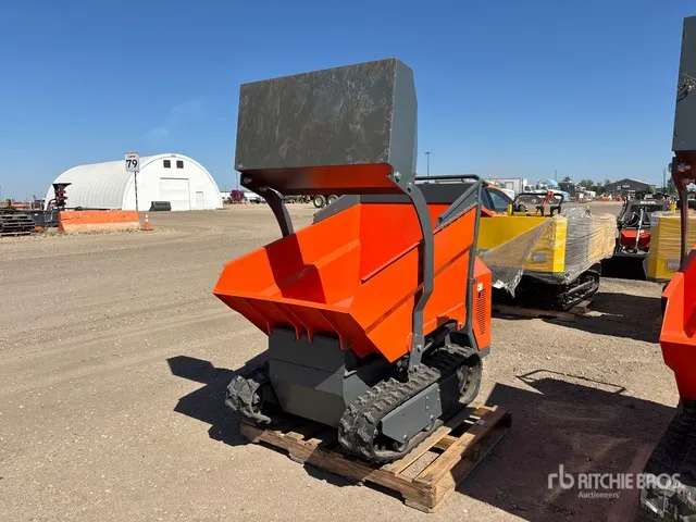 2026 MFGSTAR C08 Stand-On Self-Loading Mini Tracked Dumper (Unused)