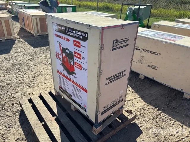 StanForge PC325 8500 lb Reversible Vibratory Plate Compactor (Unused)