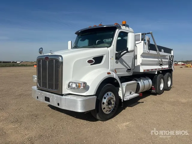 2018 Peterbilt 567 6x4 T/A Dump Truck