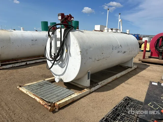 2006 Northern Steel 4328 L Skid Mounted Steel Fuel Tank
