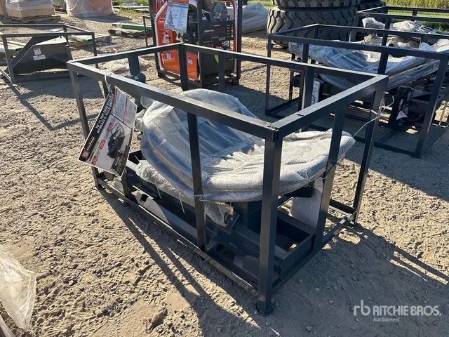 StanForge SBG70 70 in Round Bale Skid Steer Grapple (Unused)