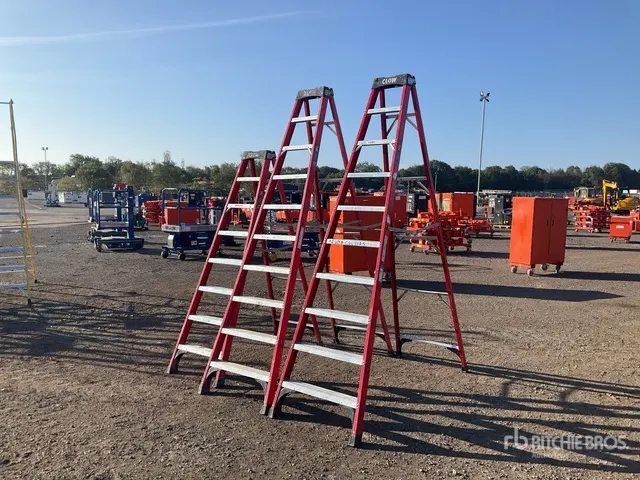 Quantity of (3) CLOW Ladder