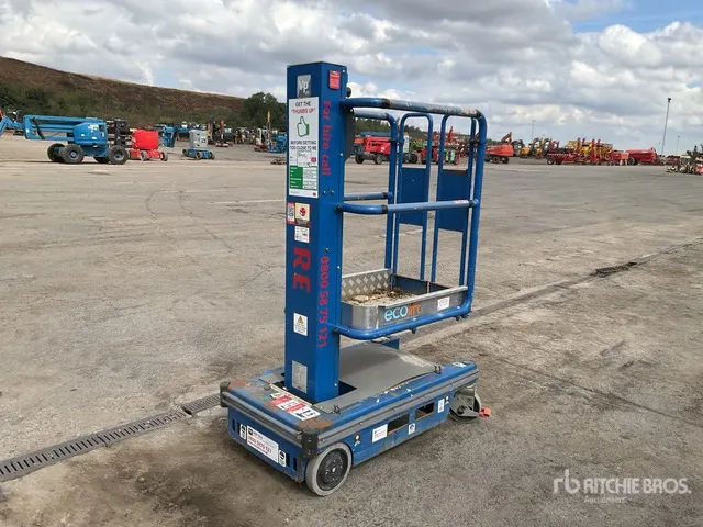 2018 Power Tower Eco Lift Vertical Mast Lift (Inoperable)