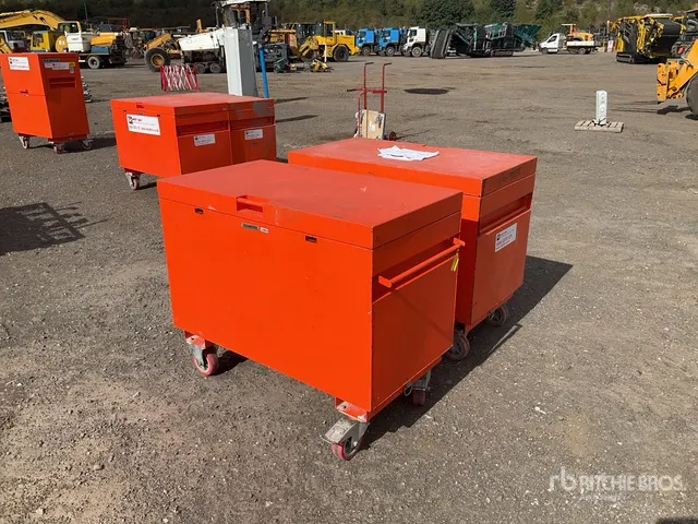 Quantity of (2) Eazytools Tool Vault Small Tool Box