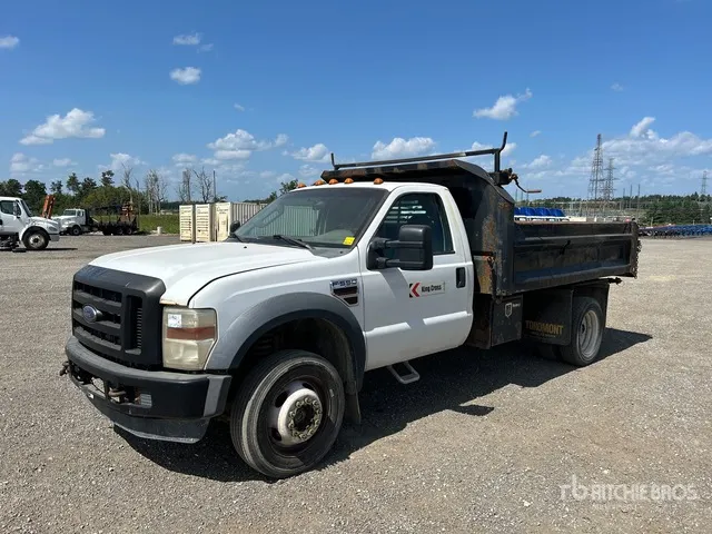 2009 Ford F-550 XL 4x4 Dump Truck