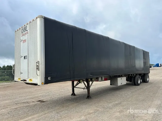 2013 Reitnouer MaxMiser 48 ft T/A Spread Axle Curtain Side Trailer