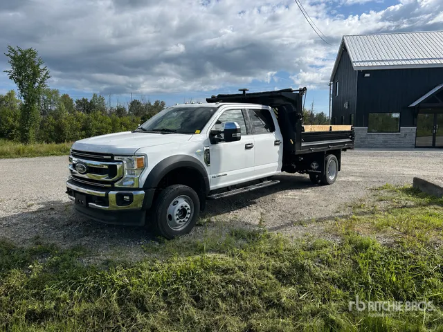2021 Ford F-550 4x4 Crew Cab Dump Truck