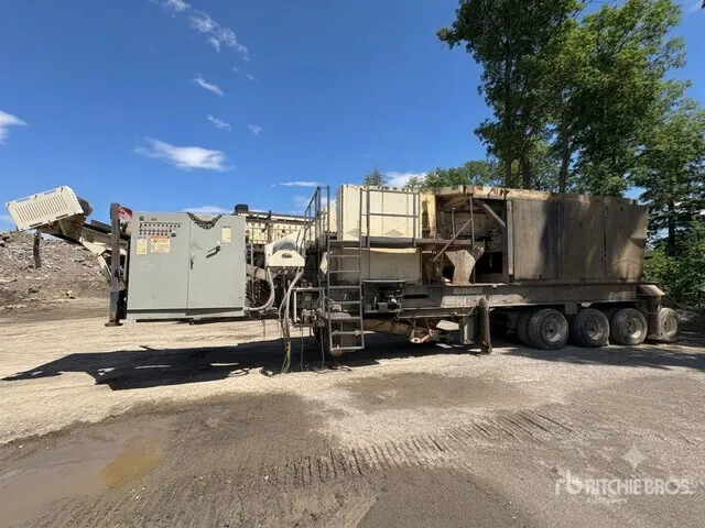 2018 Terex CRJ-3255 Portable Jaw Crushing Plant