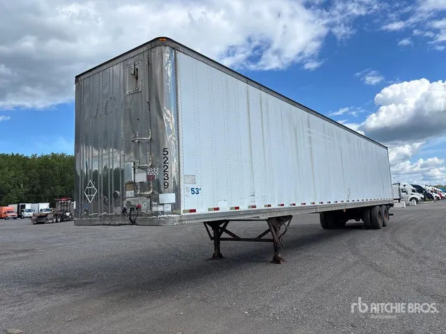 2004 Strick 53 ft x 102 in T/A Van Trailer