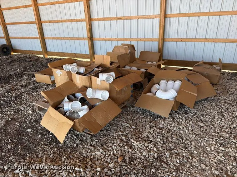 (15) boxes of PVC fittings