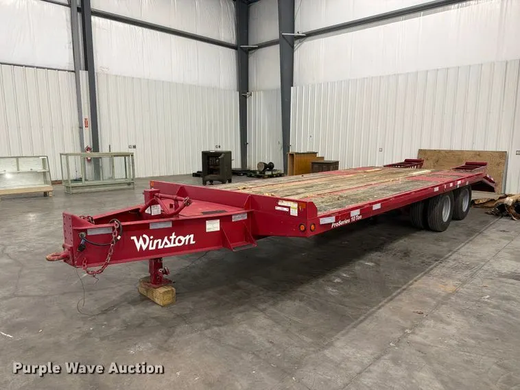 2019 Winston Pro Series 10 Ton equipment trailer