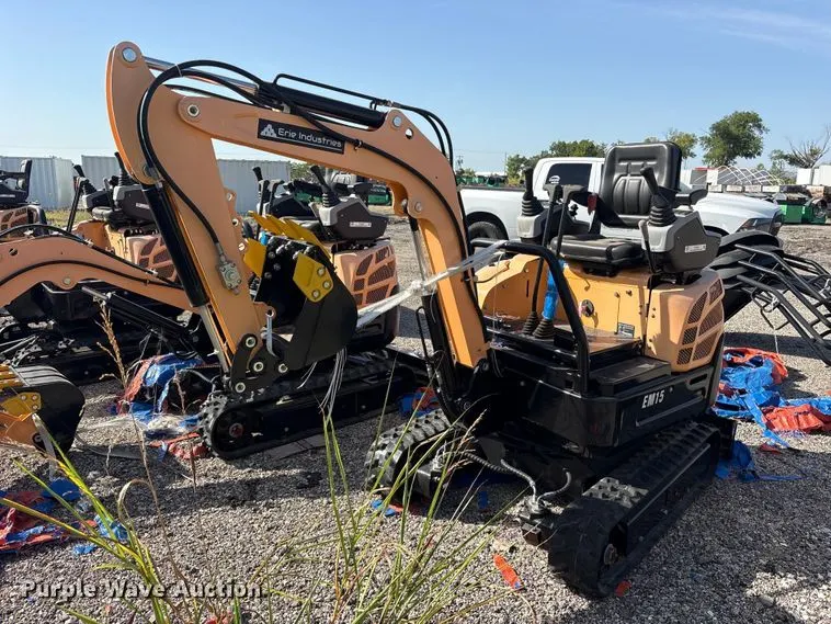 2024 Erie EM15 mini excavator