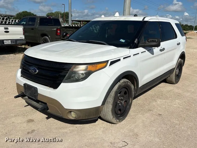 2014 Ford Explorer Police Interceptor SUV