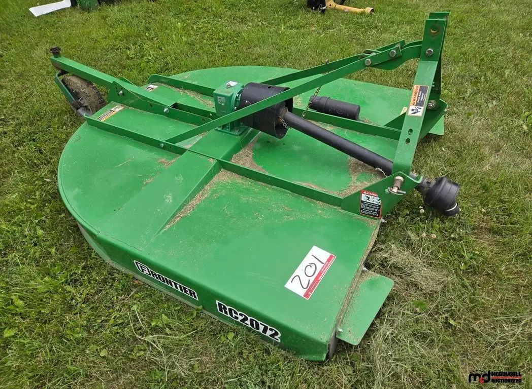 Frontier RC2072 72' Rotary Cutter Attachment
UNRESERVED